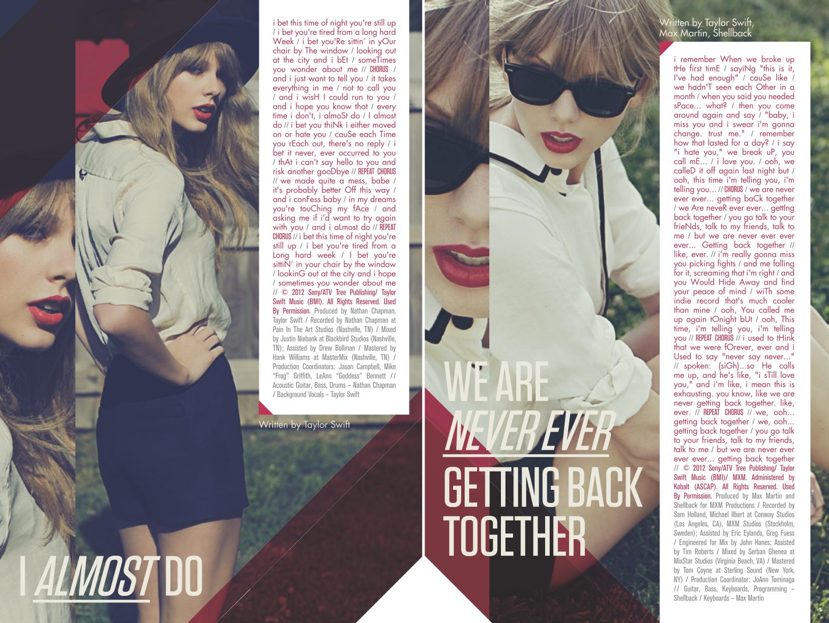 Get back together. Тейлор Свифт Red альбом. Max Taylor Swift.