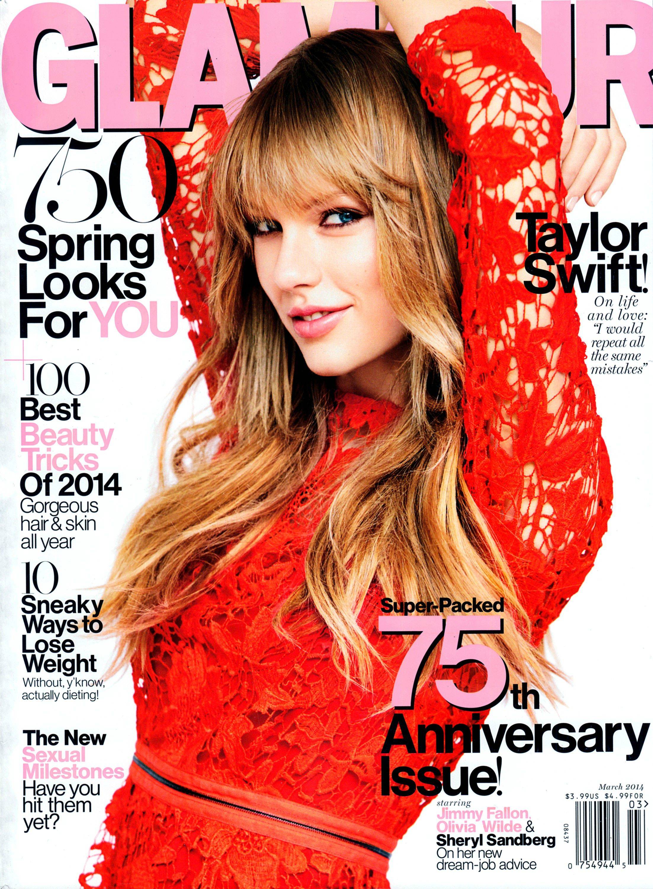 Taylor Swift Glamour Magazine